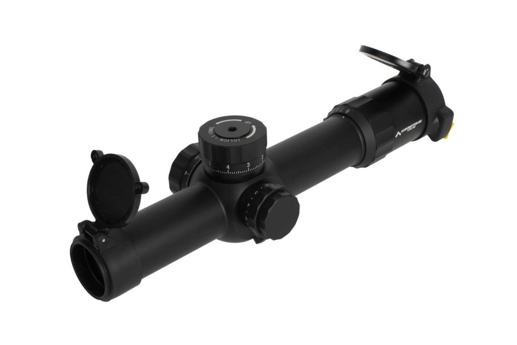 Primary Arms PLx 1-8x24mm FFP Rifle Scope – Illuminated ACSS Raptor M2 5.56 / .308