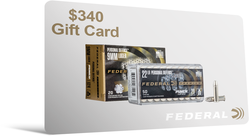 Federal $340 Gift Card