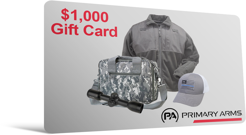 Primary Arms $1,000 Gift Card